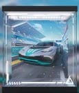 Azur Lane Acryl LED Display Case für Shinano Moonlit Chrome Ver. 30 x 34 cm