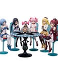 Puella Magi Madoka Magica The Movie: Rebellion PVC Statue Tea Party Cake Song Ver. Set 18 cm