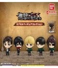 Attack on Titan Gashapon Minifiguren 6 cm Anime Minis & Let's Sleep Well! Blind Box Display (24)