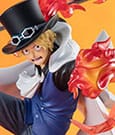 One Piece Figuarts ZERO Extra Battle PVC Statue Sabo Fire Fist Rook Check 19 cm