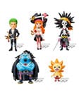 One Piece WCF Minifiguren 7 cm Film Red Volume 2 Display (12)