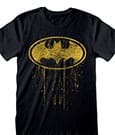 Batman T-Shirt Dripping Symbol   Größe M