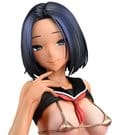 Original Character Miharu no Hajimete PVC Figur 1/6 Miharu Arai Tan line Ver. 20 cm