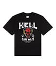 Stranger Things T-Shirt Hell Can Wait (black) Größe S