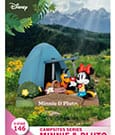 Disney D-Stage Campsite Series PVC Diorama Mini & Pluto 10 cm