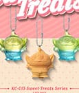 Pixar Sweet Treats Series Schlüsselanhänger 3er-Pack 4 cm