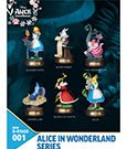Alice im Wunderland Mini Diorama Stage Statuen 6-er Pack 10 cm