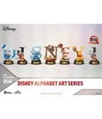 Disney Mini Diorama Stage Statuen 6-er Pack Alphabet Art 10 cm