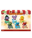 Sesamstraße Rückziehautos Einkaufswagen Blind Box (6) 5 cm