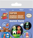 Super Mario Bros. Ansteck-Buttons 5er-Pack