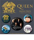 Queen Ansteck-Buttons 5er-Pack Classic