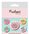 Pusheen Ansteck-Buttons 5er-Pack Pusheen Nah