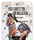 Bud Spencer & Terence Hill Wanduhr Vier Fäuste für ein Halleluja