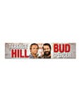Bud Spencer & Terence Hill Blechschild mit Magnet Autogramm 16 x 3,5 cm
