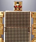 Golden Warrior Gold Lightan Soul of Chogokin Diecast Actionfigur GX-32SP Gold Lightan 50th Anniversary Ver. 13 cm