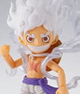 One Piece World Collactable Figures x S.H. Figuarts Actionfigur Monkey D. Ruffy Gear 5 8 cm