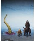 Godzilla 2016 S.H.MonsterArts Actionfiguren 3er-Pack The Second Form, Thrid Form, Giant Unidentified Creature Set