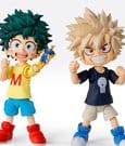 My Hero Academia S.H.Figuarts Actionfigur Izuku Midoriya & Katsuki Bakugo -Childhood Set- 9 cm
