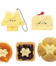 Nagomiyanosekai Keyholder Gummi-Anhänger Butter no Tsumi-chan 4 cm Blind Box Sortiment (6)