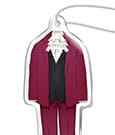 Ace Attorney Acryl-Schlüsselanhänger Phoenix Miles Edgeworth 6 cm