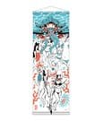 Okami 20th Anniversary Reprint Art Project Wandbehang Summer 74 x 28 x 2 cm