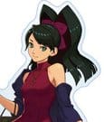 Ace Attorney 25th Anniversary Acryl Stand Kay Faraday Main Visual 13–15 cm