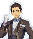 The Great Ace Attorney 25th Anniversary Acryl Stand Ryunosuke Naruhodo Main Visual 15 cm
