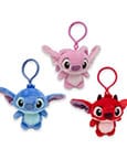Lilo & Stitch Plüsch-Schlüsselanhänger 12 cm Sortiment (24)