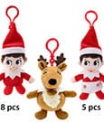 Elf On The Shelf Plüsch-Schlüsselanhänger 12 cm Sortiment (16)