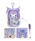 Sanrio Plüsch Schreibwaren-Set Kuromi