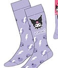 Sanrio Socken Kuromi Purple 36-43