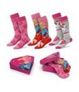 DC Comics Socken Superman Supergirl 3er-Pack 36-43