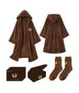 Star Wars Fleece-Umhang & Socken Geschenkset