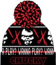 Chucky Pom-Pom Beanie