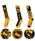 Harry Potter Kniestrümpfe 3er-Pack Hufflepuff