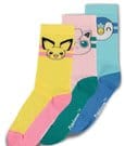 Pokémon Socken 3er-Pack Crew 35-38