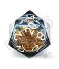 CritStones Liquid Core Würfel D20 King Midas 5 cm