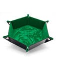 CritStones Faltbarer Würfelteller Dragon Skin Edition Green