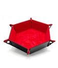 CritStones Faltbarer Würfelteller Dragon Skin Edition Red