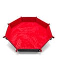 CritStones Faltbarer Würfelteller Dragon Skin XL Edition Red