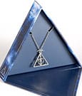 Harry Potter: Deathly Hallows drehende Halskette Geschenkset (Silberfarben)