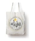 Harry Potter Tragetasche Hogwarts Schloss Baumwolle