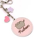 Pusheen Schlüsselanhänger Pink Name