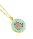 Pusheen Halskette & Anhänger Blue Pizza