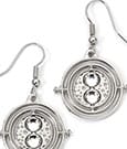 Harry Potter Ohrringe Time Turner (Silberfarben)
