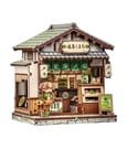 Miniature House Model Kit Kyoto Matcha Cottage 11 x 9 cm
