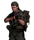 Platoon Actionfigur 1/6 Staff Sergeant Barnes 30 cm