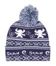 Lilo & Stitch Pom-Pom Beanie Fair Isle