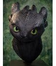 Drachenzähmen leicht gemacht Life Size Büste Toothless (Ohnezahn) 66 cm
