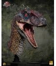 Jurassic Park III Life Size Büste Male Alpha Velociraptor "Blood Knight" 83 cm
